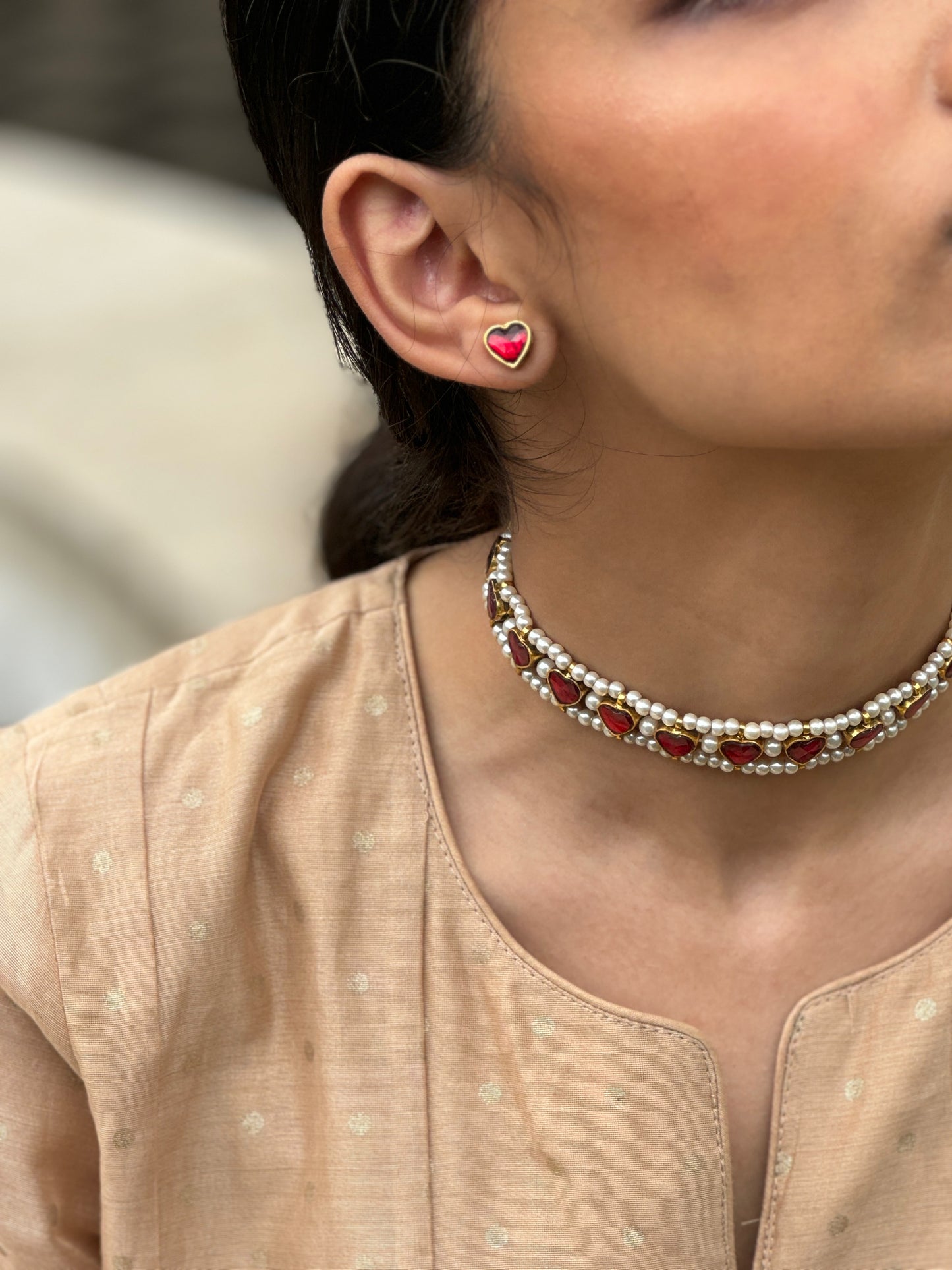 Chahat Choker + Chahat Studs